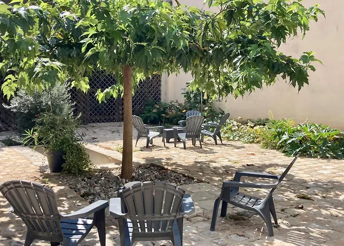 La Maison Virginie 1 A 2 Pers Charmant Hyper Centre- Cour- Parking- Linge- Fibre- Proximite Lac Canal Piscine